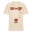 ICK LIEBE DIR-Relaxed Fit Unisex Bio-T-Shirt - Naturweiß