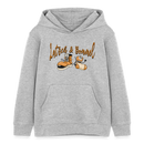 LATSCH UND BOMMEL - Kinder Bio-Hoodie - Grau meliert