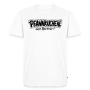 witziges Berlin Shirt-PFANNKUCHEN-Männer Premium BIO T-Shirt - Weiß
