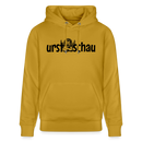 URST SCHAU - Unisex Bio-Hoodie - Ocker