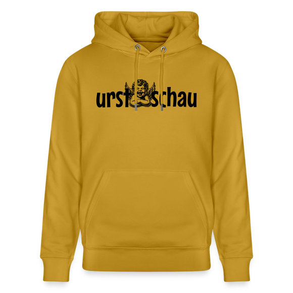 URST SCHAU - Unisex Bio-Hoodie - Ocker