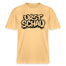 Ostalgie- RELAXED FIT Unisex Bio T-Shirt-URST SCHAU - Hellgelb