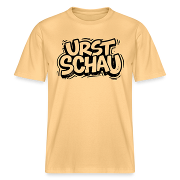 Ostalgie- RELAXED FIT Unisex Bio T-Shirt-URST SCHAU - Hellgelb