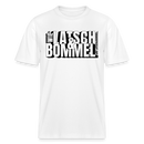 WIE LATSCH UND BOMMEL - Relaxed Fit Unisex Bio-T-Shirt - Weiß