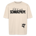 SCHNURZPIEPE - Unisex Oversize Bio-T-Shirt - Naturweiß