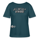 JEH MIR NICH UFFN KEKS-Rundhals Frauen Bio-T-Shirt - Dunkles Petrol