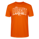 Berlin Shirt mit Schnauze-NÜSCHT MUSS ICK-Unisex T-Shirt Bio - Tieforange