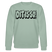 Berlin Sweater mit Berliner Schnauze-DIT IS SO!-Unisex Bio-Sweatshirt - Helles Graugrün