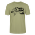 Dit freundliche Shirt mit Berliner Schnauze-MACH 'N ABJANG-Unisex Bio T-Shirt - Nebelgrün