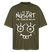 NÜSCHT FÜR SCHWACHE NERVEN-Oversized Unisex Bio T-Shirt mit Berliner Schnauze - Khaki