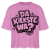 Berliner Spruch-DA KIEKSTE WA?-Frauen Boxy Bio-T-Shirt - Pink