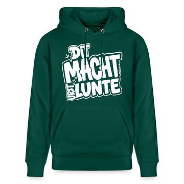 DIT MACHT URST LUNTE-Unisex Bio-Hoodie mit Berliner Dialekt - Forest