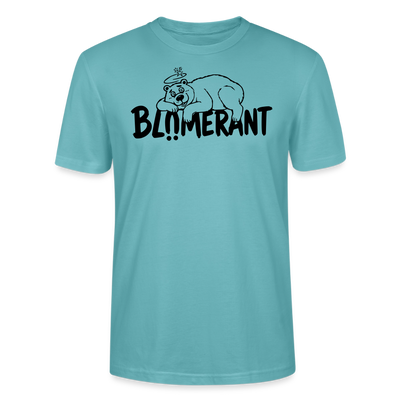 BLÜMERANT - Unisex T-Shirt mit Berliner Schnauze - Pastelltürkis