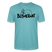 BLÜMERANT - Unisex T-Shirt mit Berliner Schnauze - Pastelltürkis