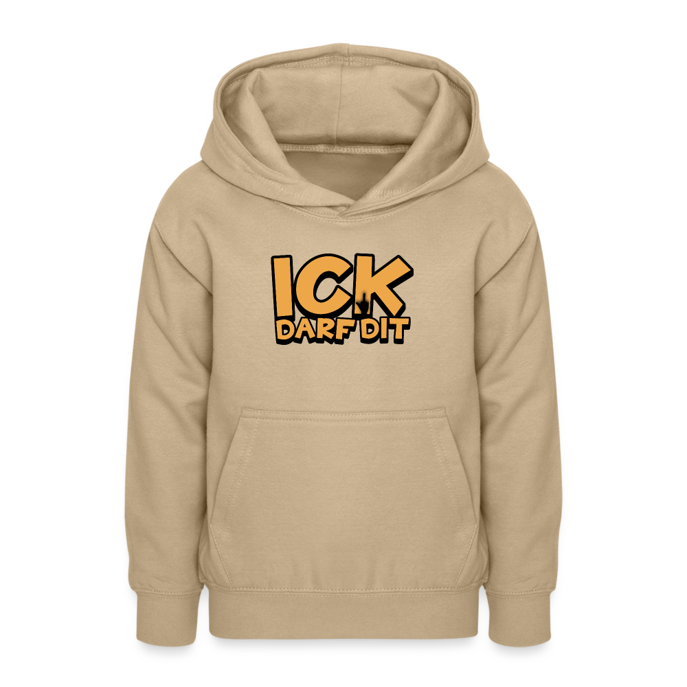 ICK DARF DIT - Teenager Hoodie - Sand