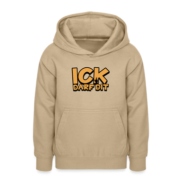 ICK DARF DIT - Teenager Hoodie - Sand