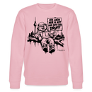 Berliner Spruch-ICK LACH MIR N AST-Unisex Bio-Sweatshirt - Hellrosa