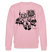Berliner Spruch-ICK LACH MIR N AST-Unisex Bio-Sweatshirt - Hellrosa