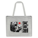 Berlin Souvenir-FIND ICK JUT-Einkaufstasche - Grau meliert