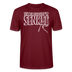 JEH MIR NICH UFFN SENKEL-Unisex T-Shirt BIO II - Burgunderrot