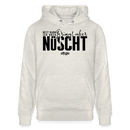 NETT KANN ICK OOCH. Berliner Spruch-Unisex Bio-Hoodie - Beige meliert