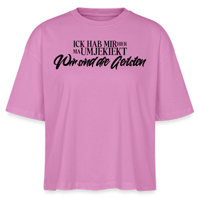 WIR SIND DIE GEILSTEN-Frauen Boxy Bio-T-Shirt - Pink