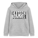 WIE LATSCH UND BOMMEL - Kinder Bio-Hoodie - Grau meliert
