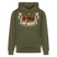 Weihnachten mit Berliner Schnauze-JIBT NÜSCHT-Unisex Bio-Hoodie - Khaki Grün