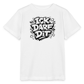 ICK DARF DIT-Kinder T-Shirt für Berliner Gören - Weiß