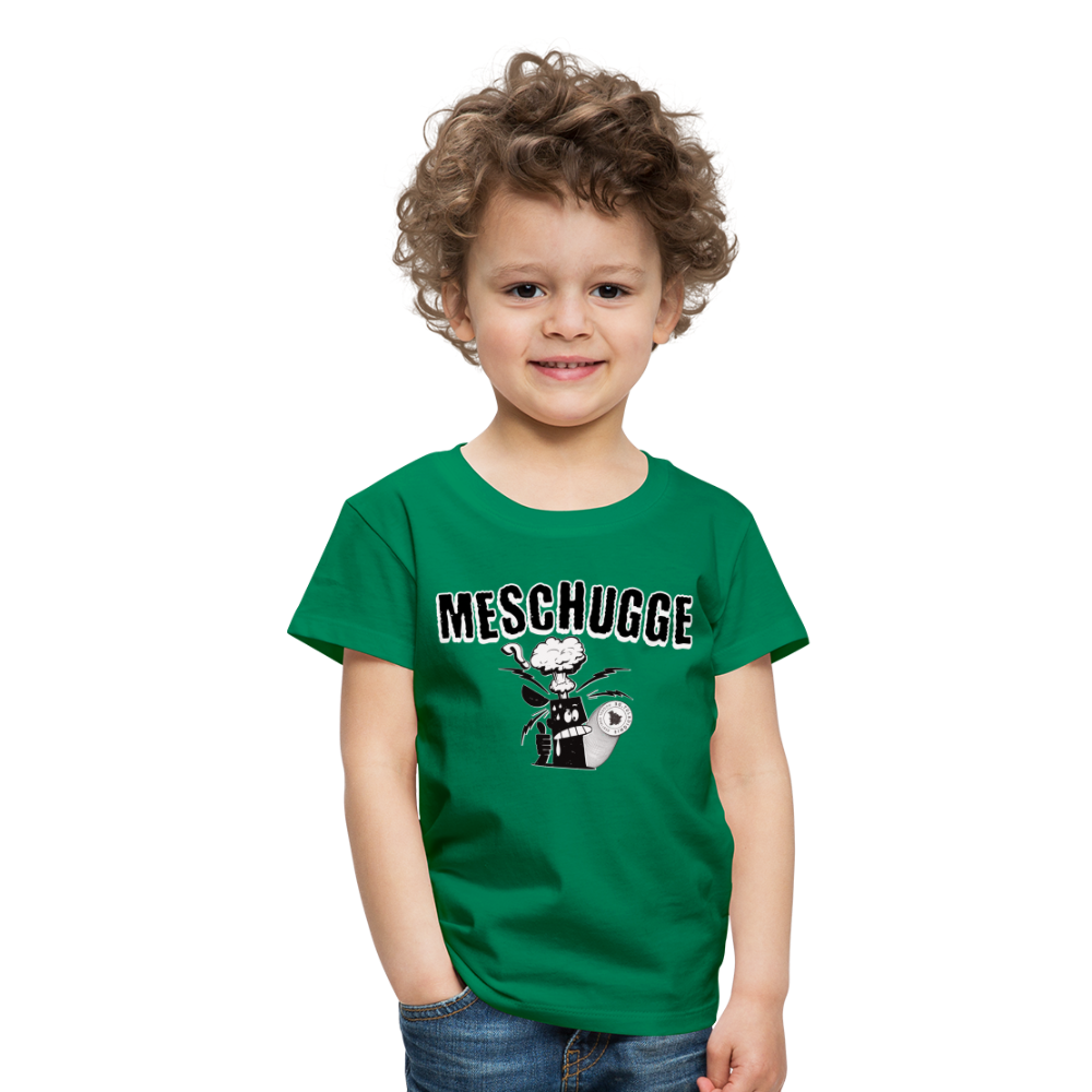 MESCHUGGE - Kinder Premium T-Shirt - Kelly Green