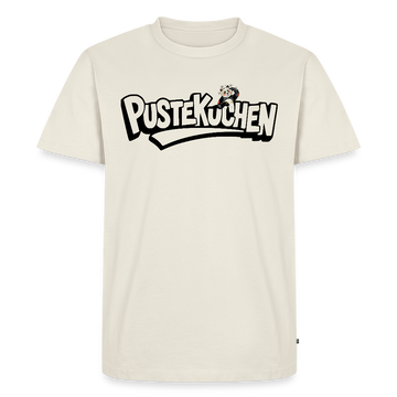 PUSTEKUCHEN-Männer Premium T-Shirt - Naturweiß