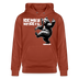 ICK MACH WAT ICK WILL-Unisex Bio-Hoodie III - Terrakotta
