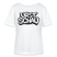 Ostalgie -Rundhals Frauen Bio-T-Shirt-URST SCHAU - Weiß