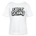 Ostalgie -Rundhals Frauen Bio-T-Shirt-URST SCHAU - Weiß