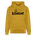 BLÜMERANT-Unisex Bio-Hoodie mit echt Berliner Schnauze - Ocker