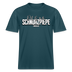 SCHNURZPIEPE-Relaxed Fit Unisex Bio-T-Shirt II - Dunkles Petrol