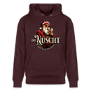 JIBT NÜSCHT IHR FLITZPIEPEN-Unisex Bio-Hoodie II - Maroon