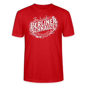 BERLINER SCHNAUZE-Unisex T-Shirt BIO - Rot