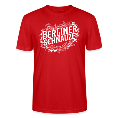 BERLINER SCHNAUZE-Unisex T-Shirt BIO - Rot