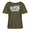 Berlin Shirt-HAUPTSTADTJÖRE-Rundhals Frauen Bio-T-Shirt - Khaki