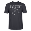 JIBT NÜSCHT - Unisex T-Shirt Bio-regular - Dunkles Graublau