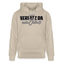 VERFATZ DA VOM JELÄNDE-Unisex Bio-Hoodie - Beige