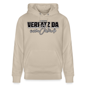 VERFATZ DA VOM JELÄNDE-Unisex Bio-Hoodie - Beige