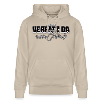 VERFATZ DA VOM JELÄNDE-Unisex Bio-Hoodie - Beige