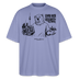 Berlin Souvenir mit Spruch-NEESE-Oversized Unisex Bio T-Shirt - Violett