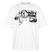 Dit ehrliche Berlin Shirt-MACH 'N ABJANG-Oversized Unisex Bio T-Shirt - Weiß