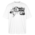 Dit ehrliche Berlin Shirt-MACH 'N ABJANG-Oversized Unisex Bio T-Shirt - Weiß
