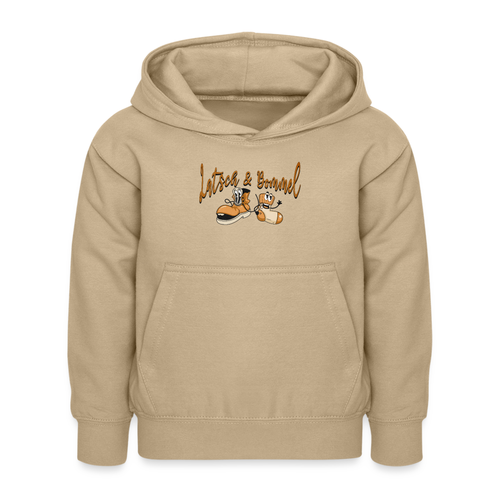 LATSCH UND BOMMEL - Kinder Hoodie - Sand