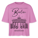 BERLIN-Frauen Boxy Bio-T-Shirt - Pink