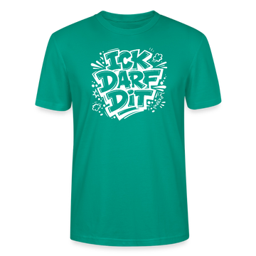 Dit Berlin Shirt-ICK DARF DIT-Unisex T-Shirt - Blaugrün